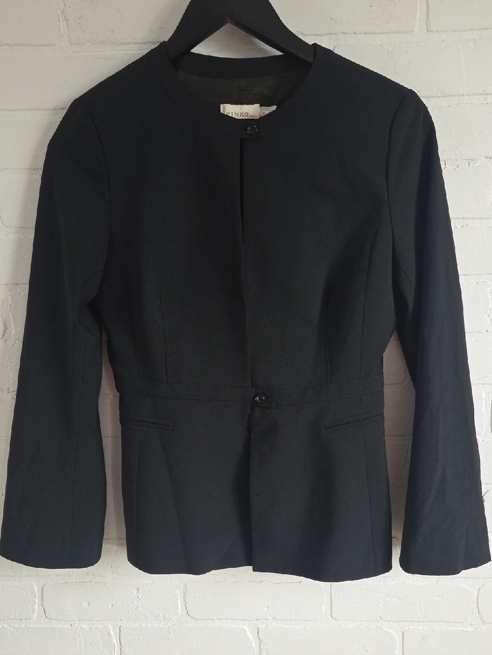 Vintage Pinko Black Tailored Women's Blazer